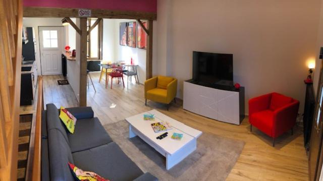 Maison Avec Garage Pop' Appart' Laon Luaran gambar